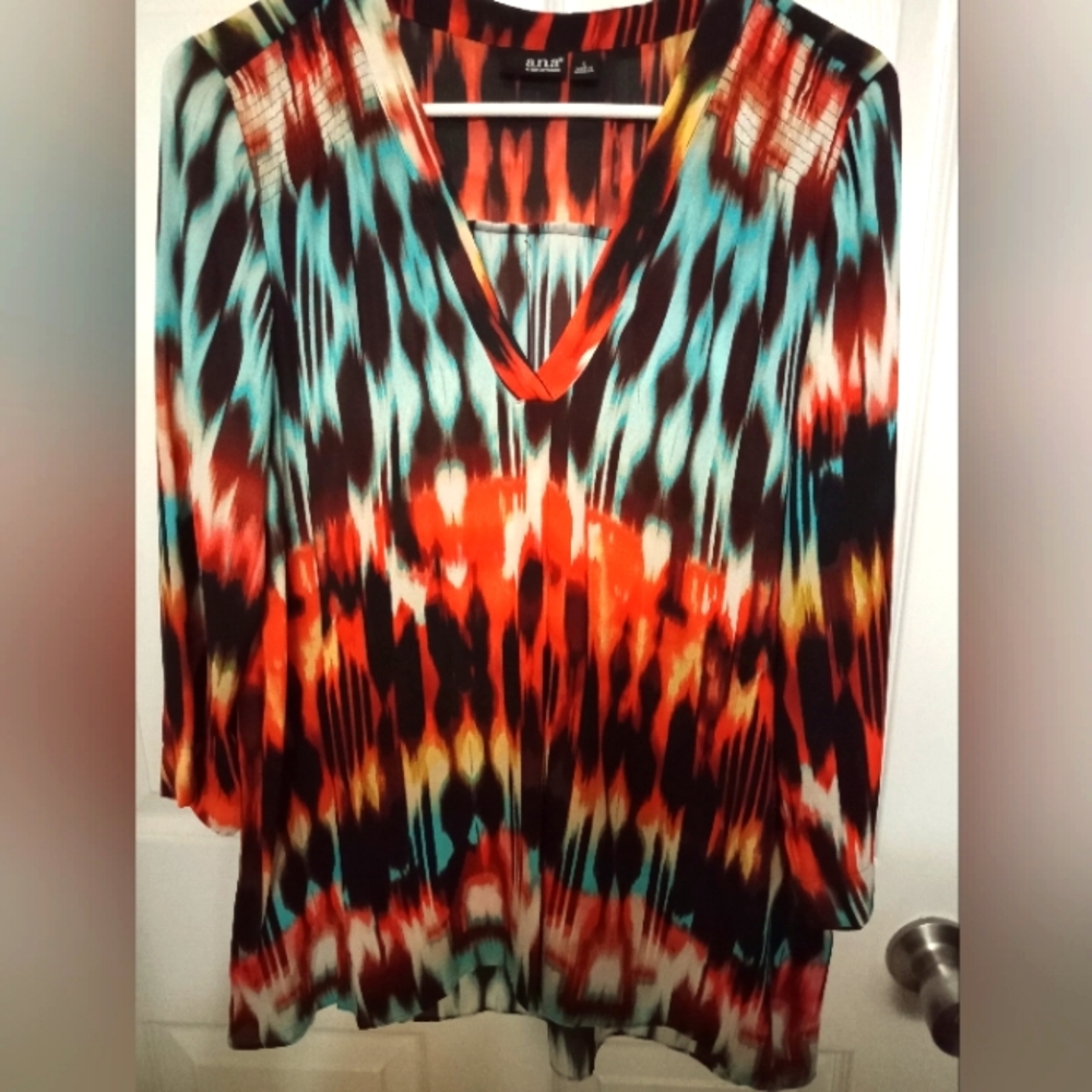 NWOT retro style blouse
